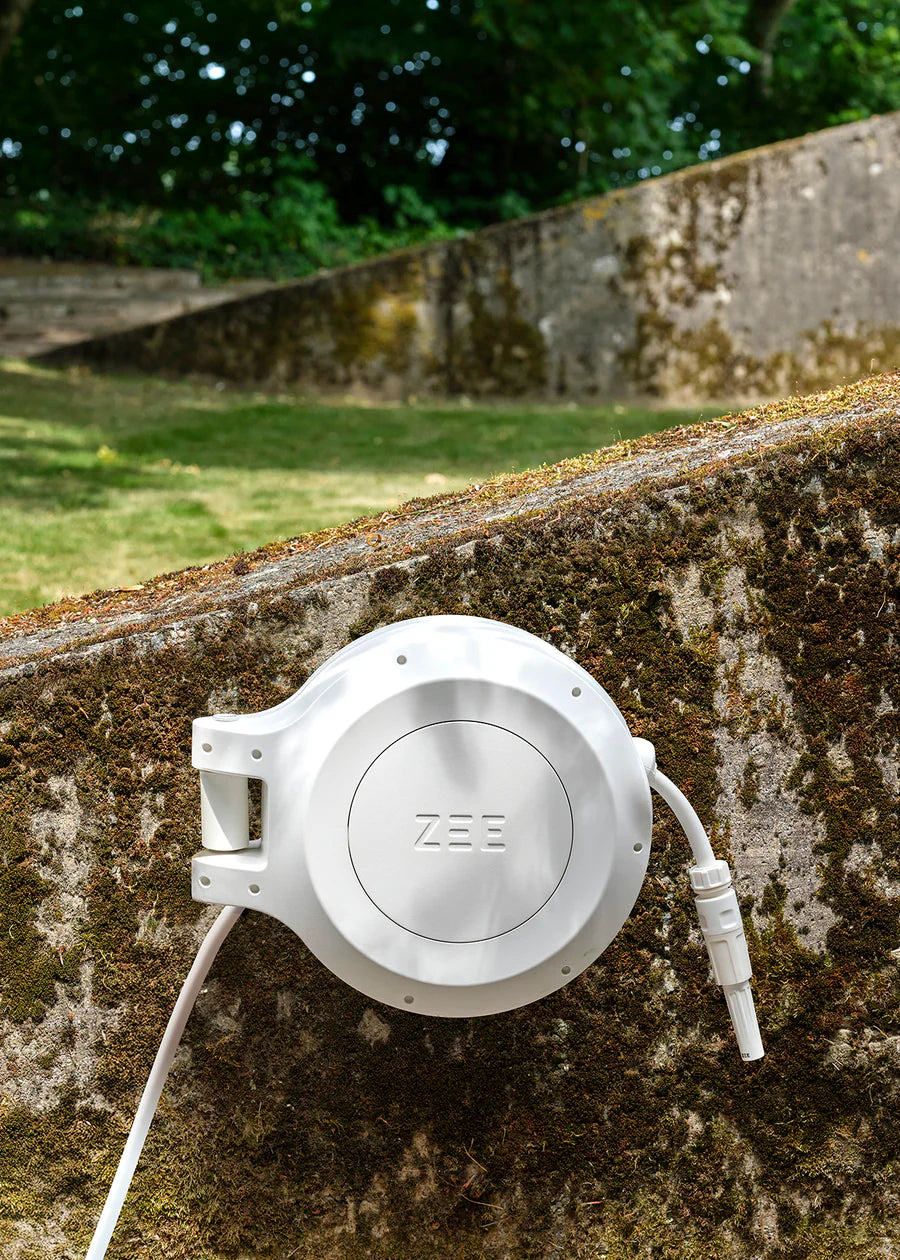 Mirtoon slanghaspel 10m Wit