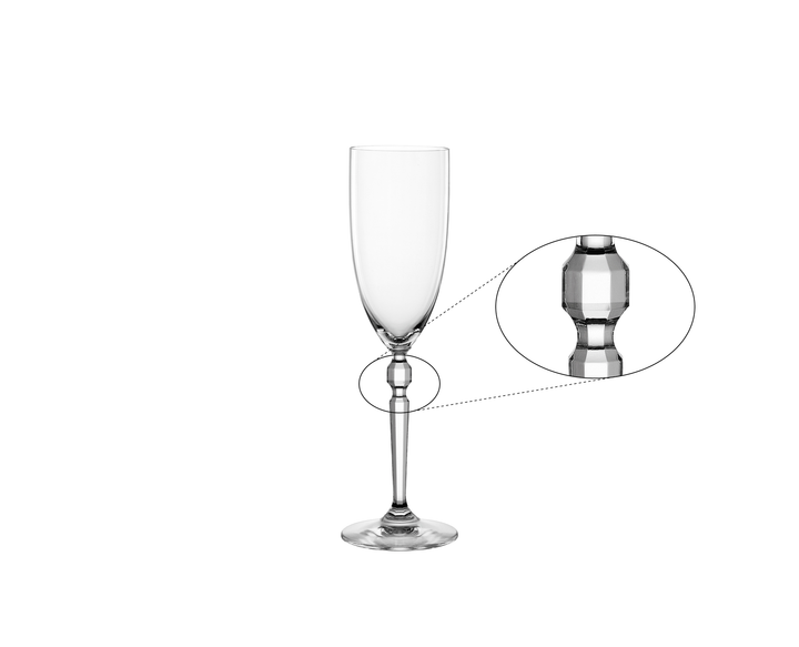 Nachtmann - Heritage Champagneglas set van 2