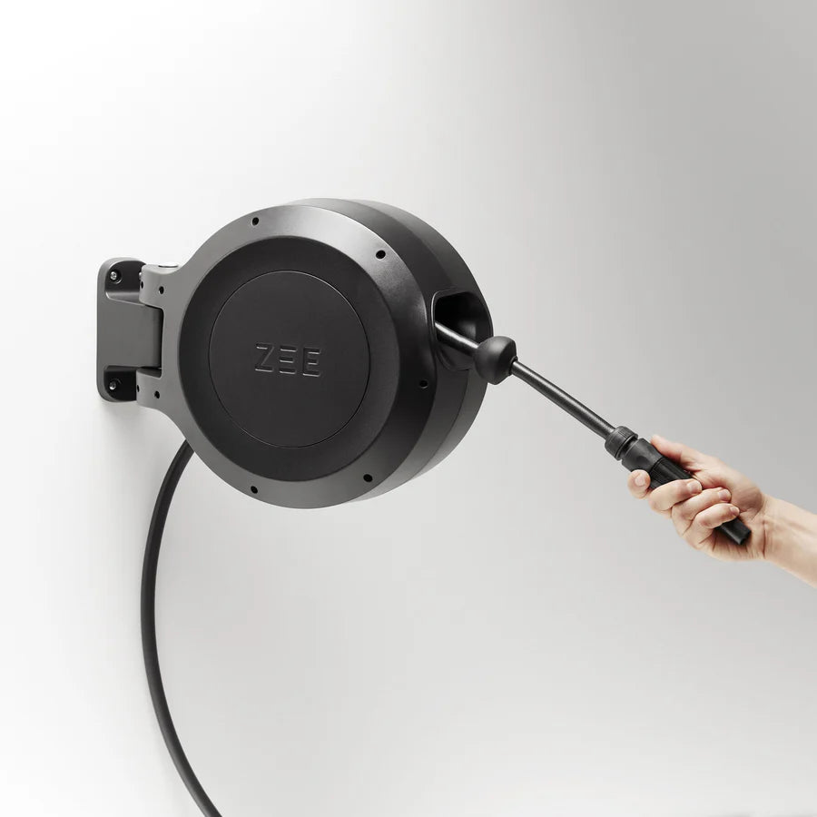 Mirtoon slanghaspel 10m Zwart