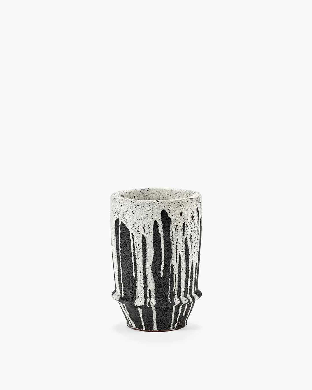 Serax - Kelly Wearstler - Plantenpot 02 S Off White Donker Bruin