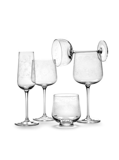 Serax - Marni - Champagnecoupe Anemone Vaniglia Mf - Set van 4