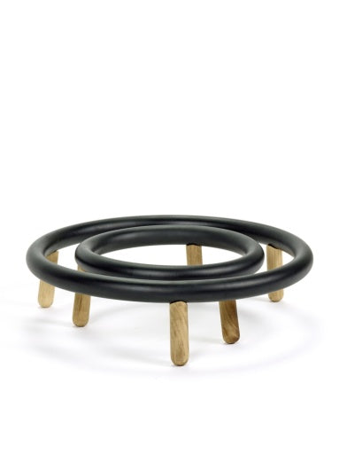 Serax - Studio Simple - SCHAAL DRAGER L ZWART DAYSIGN