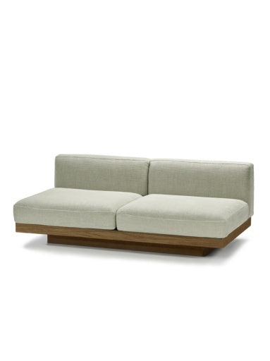 Serax - Vincent Van Duysen - BENCH 2-ZIT INDOOR SAND COGNAC RUDOLPH