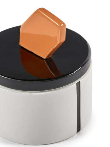Serax - Plan C - Geurkaars M Zwart Oranje Candela 02