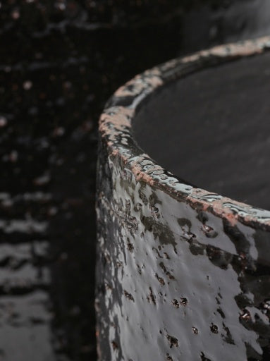 Serax - Serax - SIERPOT S ZWART BRUIN GLAZED SHADES