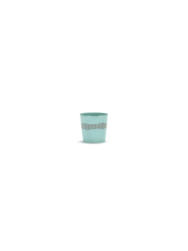 Serax - Ottolenghi - KOFFIEKOP AZUUR STRIPES ROOD FEAST