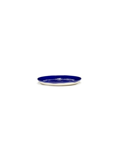 Serax - Ottolenghi - BORD S DONKERBLAUW DOTS WIT FEAST