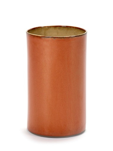 Serax - Anita Le Grelle - VAAS CYLINDER RUST/MISTY GREY