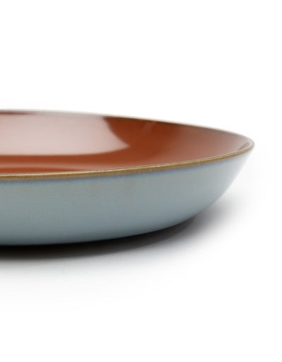 Serax - Anita Le Grelle - DIEP BORD L SMOKY BLUE/RUST