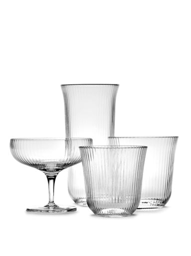 Serax - Sergio Herman - GLAS S INKU  - Set van 4