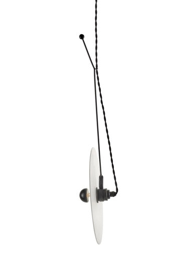 Ann Demeulemeester - Ann Demeulemeester - Hanglamp Zwart Wit Luna L1