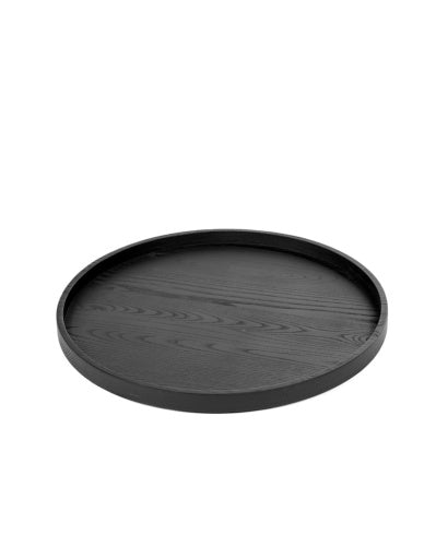 Serax - Vincent Van Duysen - DIENBLAD ROND ZWART PASSE-PARTOUT