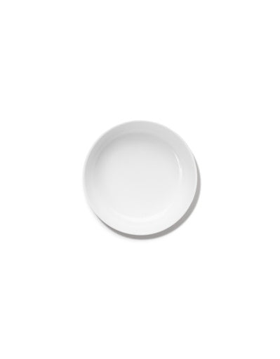 Serax - Piet Boon - DIEP BORD GEGLAZUURD S WIT BASE