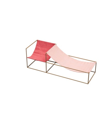 DUO SEAT MUSTARD ROOD ROZE