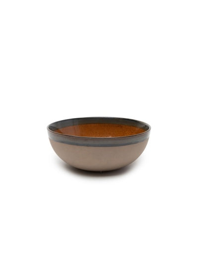 Serax - Sergio Herman - SERVEERKOM L RUSTY BROWN SURFACE