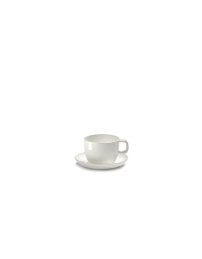 Serax - Piet Boon - Espressokop Geglazuurd Wit Base - Set van 4