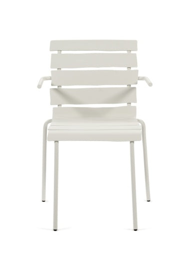 ARMLEUNSTOEL OFF-WHITE ALIGNED