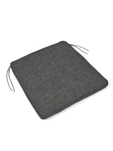 CUSHION LOUNGE CHAIR BLACK AUGUST