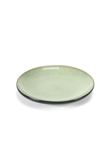 Serax - Pascale Naessens - BORD M GROEN/ZWART PURE