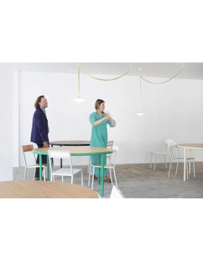 Valerie Objects - Muller van Severen - Houten Tafel Rond M Groen Eik
