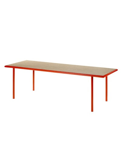 Valerie Objects - Muller van Severen - Houten Tafel Rechthoekig Rood Eik