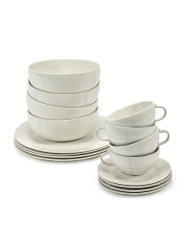 Serax - Kelly Wearstler - BREAKFAST SET 16 PCS SALT ZUMA