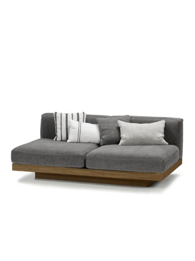 Serax - Vincent Van Duysen - BENCH 2-ZIT INDOOR BONE COGNAC RUDOLPH