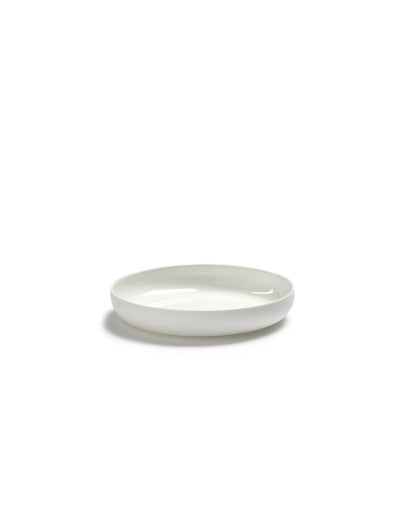 Serax - Piet Boon - Hoog Bord S Wit Base - Set van 4