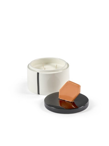 Serax - Plan C - GEURKAARS M ZWART ORANJE CANDELA 02
