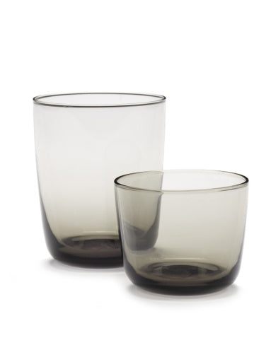 Serax - Vincent Van Duysen - Glas Laag Smoky Grijs Cena - Set van 4