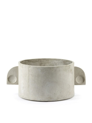 Serax - Marie Michielssen - SIERPOT ART DECO OVAAL GRIJS