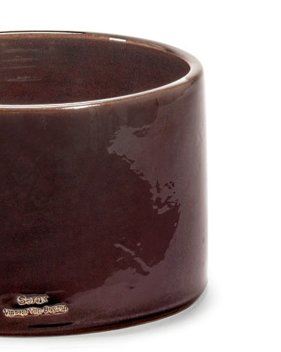 Serax - Vincent Van Duysen - PLANTENSCHAAL 01 BRUIN VASO