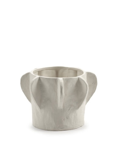 FLOWER POT 02 S BEIGE MOLLY