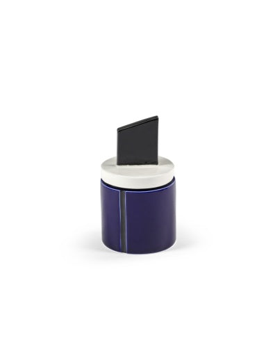 Serax - Plan C - GEURKAARS S BLAUW ZWART CANDELA 01