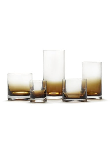 Serax - Kelly Wearstler - Longdrinkglas Amber Zuma - Set van 4