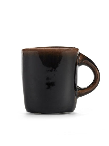 Serax - Uncharted - KOFFIEKOP ZWARTBRUIN OUT OF LINES