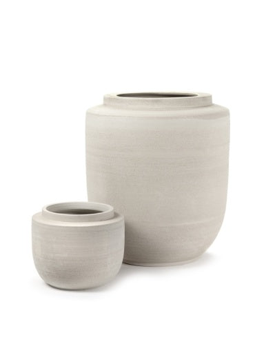 Serax - Piet Boon - PLANTENPOT S BEIGE VOLUMES