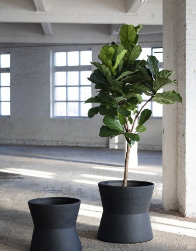 Serax - Marie Michielssen - PLANTENPOT 01 S ZWART CONSTRUCT