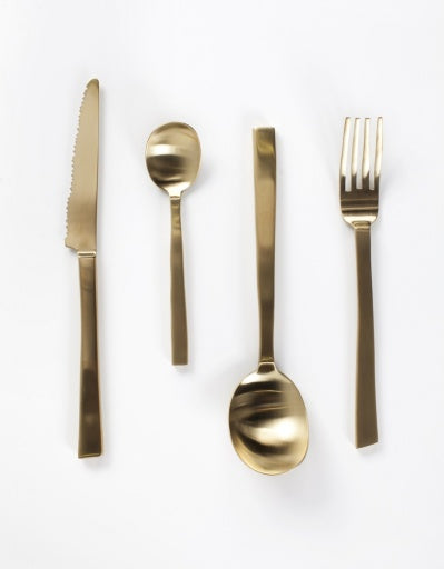 TAFELVORK BRASS BRUSHED MAARTEN BAAS