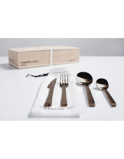 BOX CUTLERY BRUSHED COPPER MAARTEN BAAS