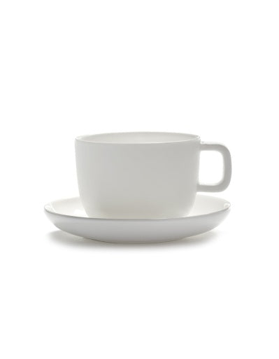 Serax - Piet Boon - Espressokop Wit Base - Set van 4