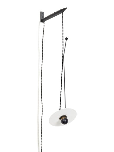 Ann Demeulemeester - Ann Demeulemeester - Wandverlichting Zwart Wit Luna S2