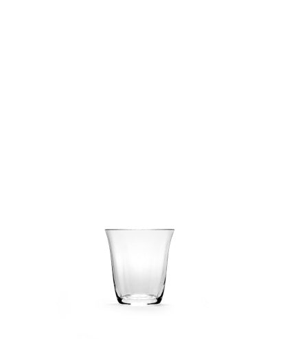 Serax - Sergio Herman - Dubbel Espressoglas Silhouette - Set van 4
