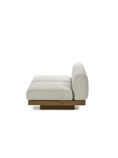 Serax - Vincent Van Duysen - BENCH 2-ZIT INDOOR BONE COGNAC RUDOLPH