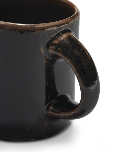 Serax - Uncharted - BEKER ZWARTBRUIN OUT OF LINES