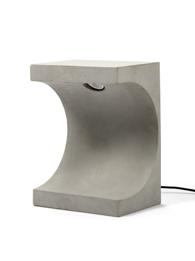 Serax - Patrick Paris - BIJZETTAFEL-LAMP BETON TANGENT
