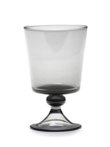 Serax - Marie Michielssen - RODEWIJNGLAS SMOKY GREY LA MÈRE