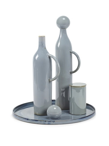 Serax - Anita Le Grelle - KAN MET DOP M SMOKY BLUE