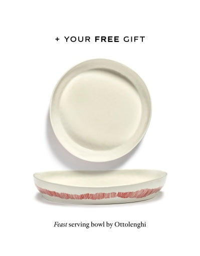 Serax - Ottolenghi - Set Wit Rood Feast
