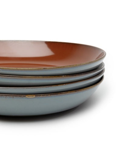 Serax - Anita Le Grelle - DIEP BORD L SMOKY BLUE/RUST